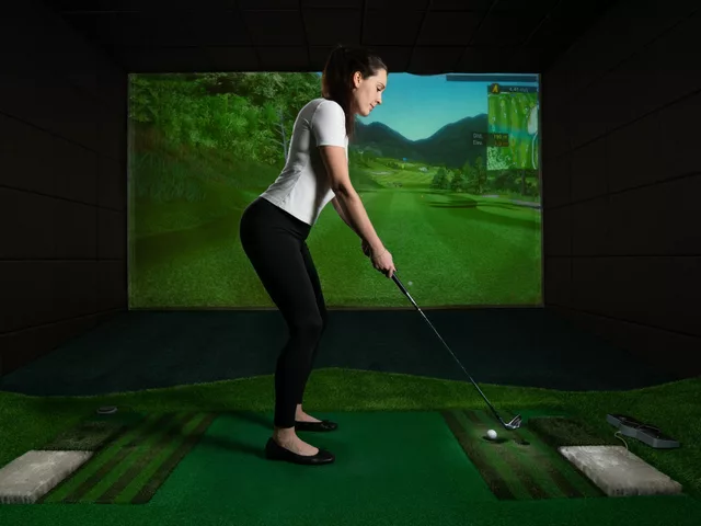 Wie genau ist der Golfsimulator beim Chippen und Putten?