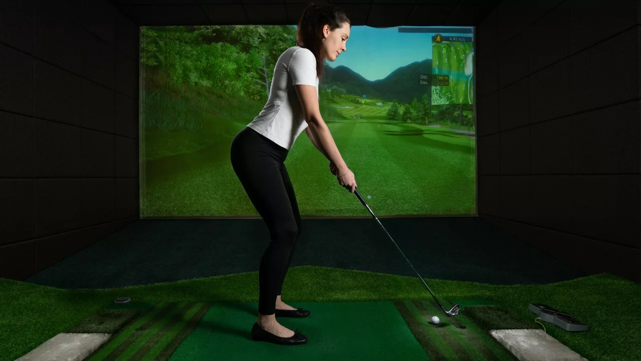 Wie genau ist der Golfsimulator beim Chippen und Putten?