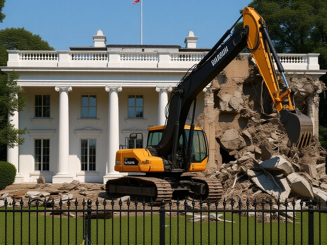 Präsident Trump kündigt Bau des White House Ballroom an